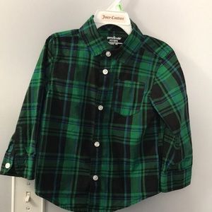 Boys Garanimals 3T long sleeve buttons down shirt